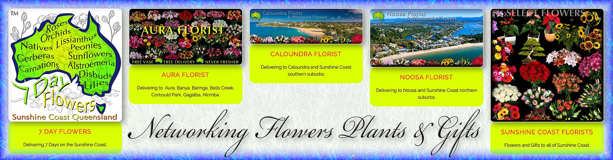 SELECT FLOWERS SUNSHINE COAST NETWORK
